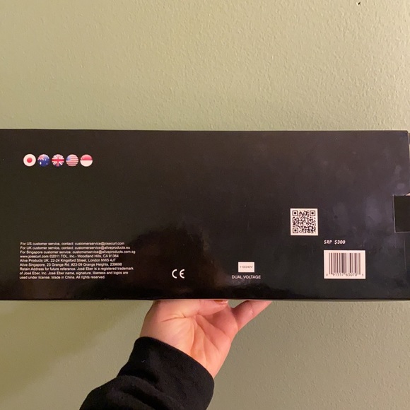 3/$60 NEW José Eber wet or dry styling iron 1.5 inch - Picture 3 of 4